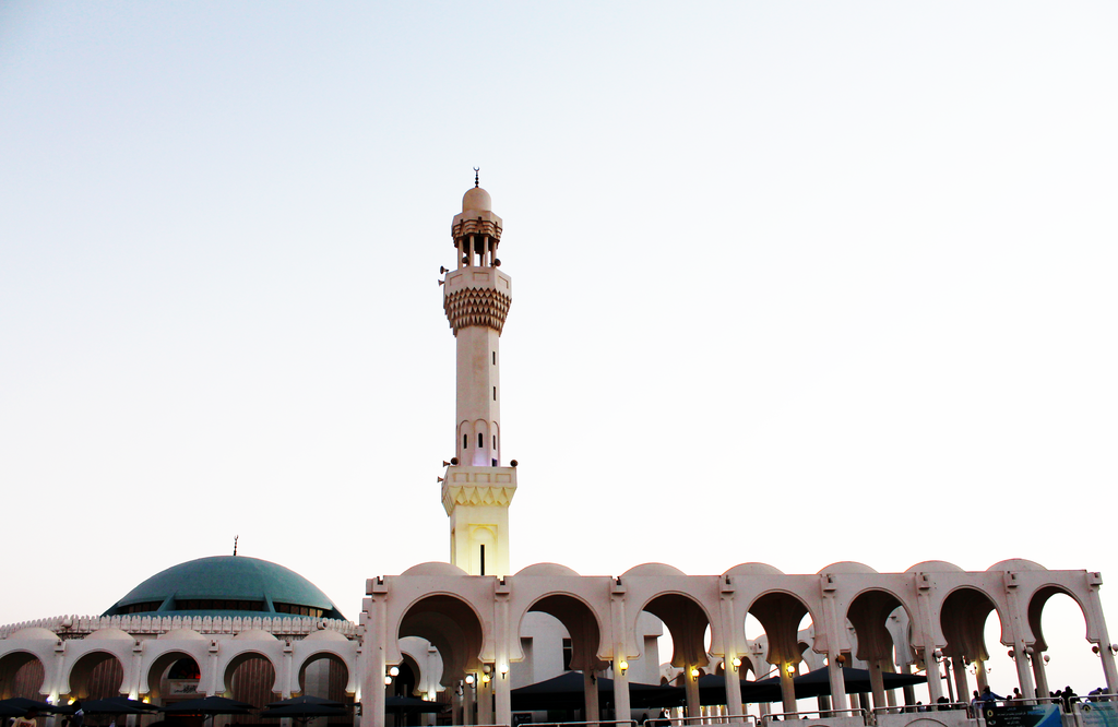 مأذن مسجد الرحمة