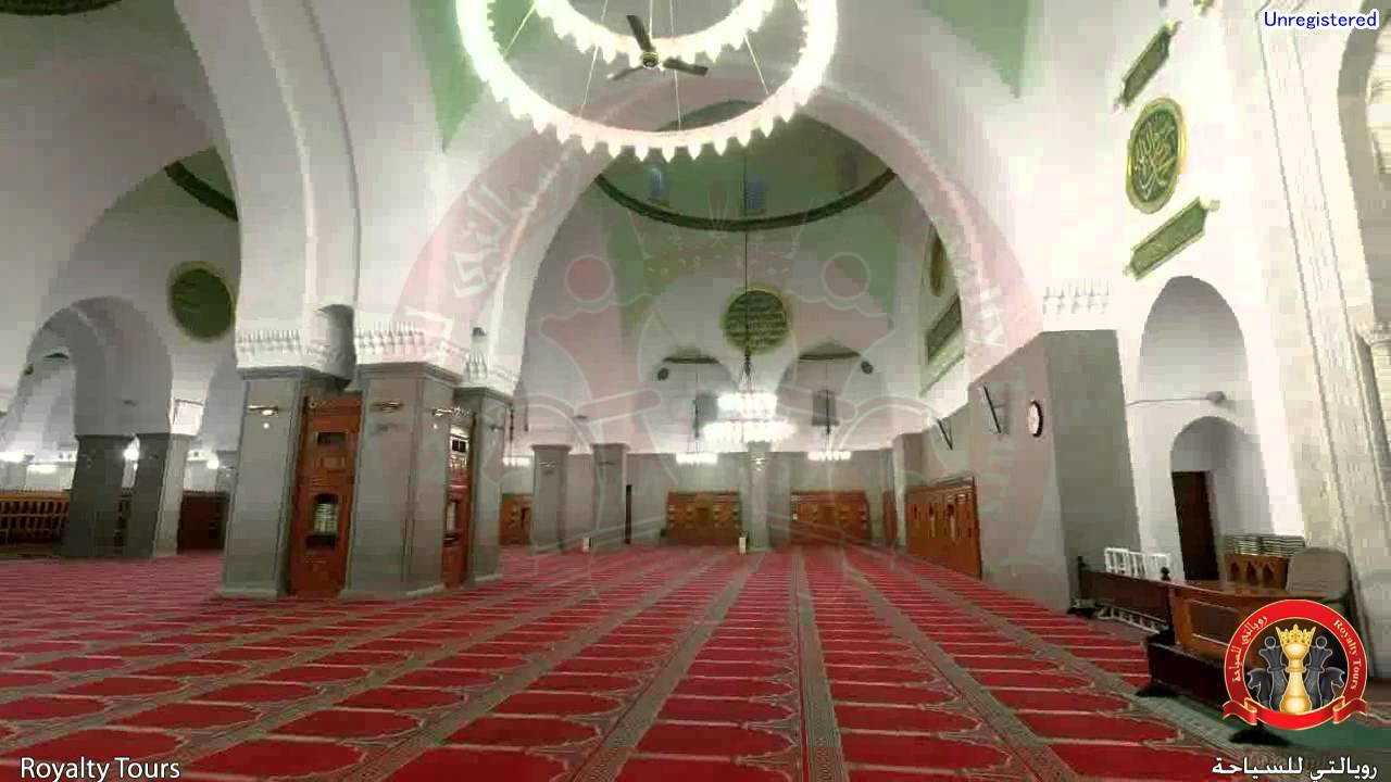 مسجد قباء من الداخل