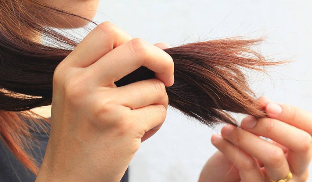 Как склеить посеченные кончики волос