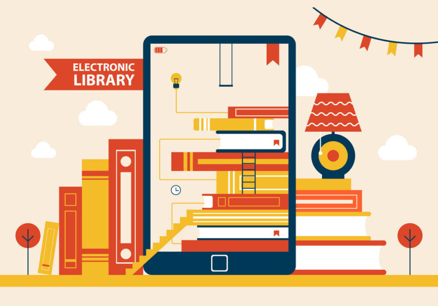 مشروع مكتبة الكترونية